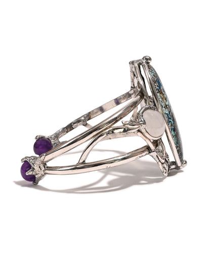 Moonstone & Shattuckite Bracelet 2 | js132