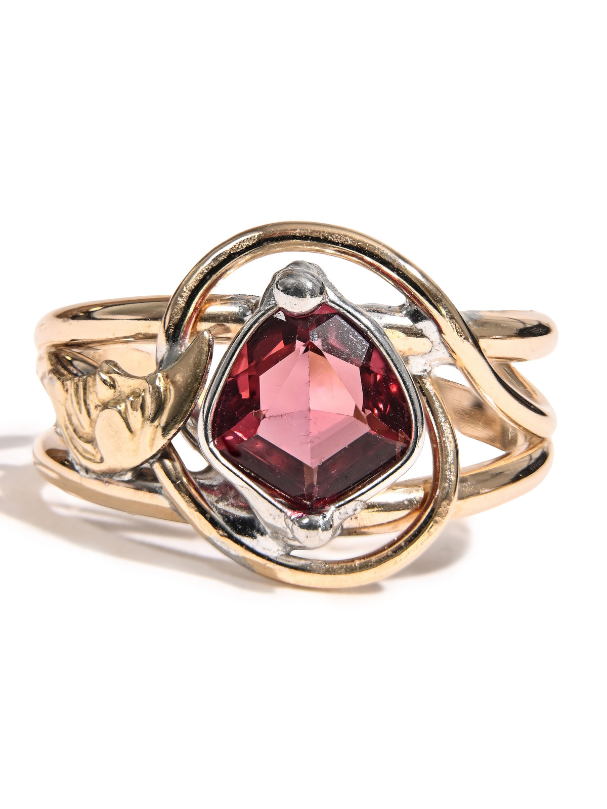 Rhodolite Garnet Ring