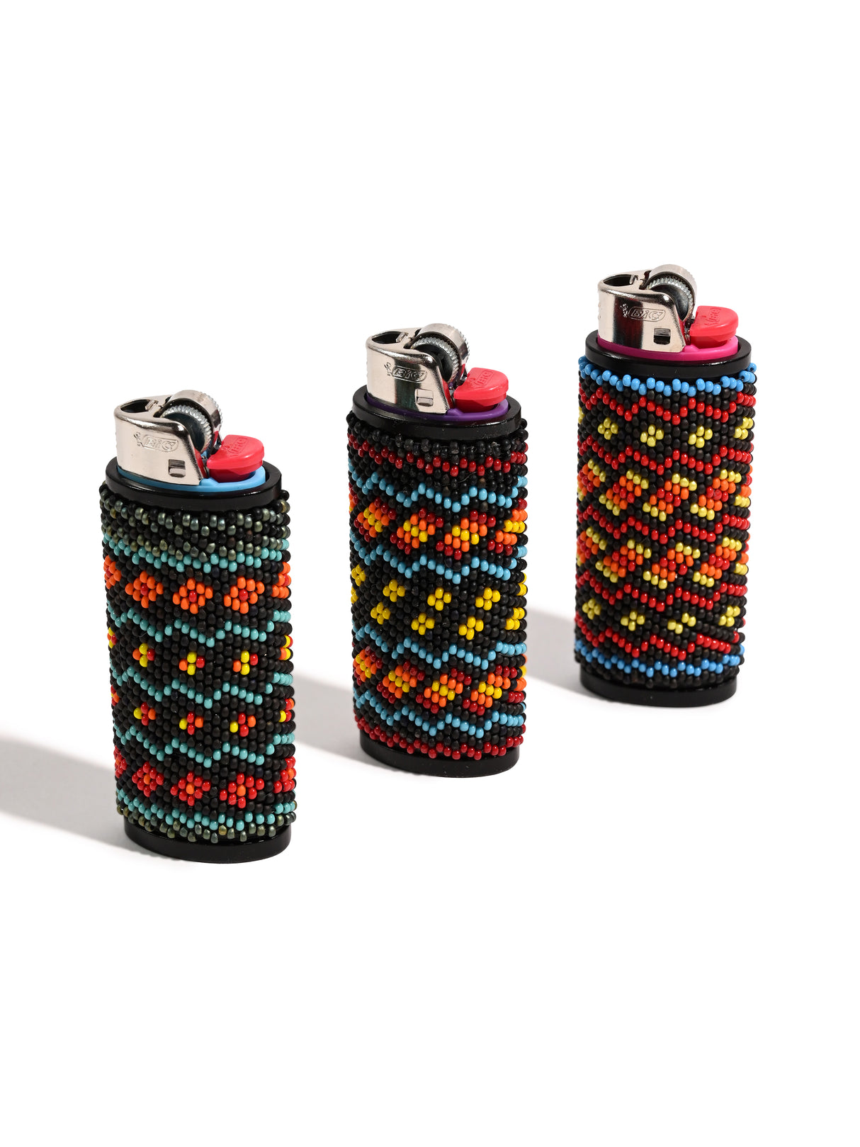 Artisan Hand-beaded Lighter Case