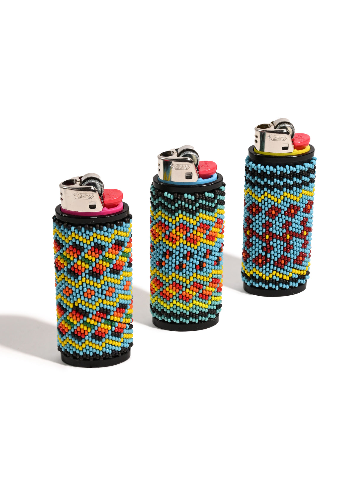 Artisan Hand-beaded Lighter Case