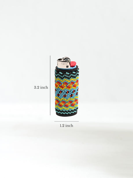 Artisan Hand-beaded Lighter Case Dimension | m3 