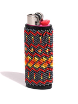 Artisan Hand-beaded Lighter Case