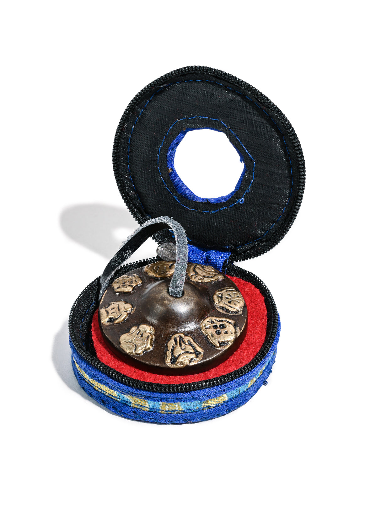 Tingsha Cover 2.5" 1 | mm012-small-Blue