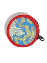 Tingsha Cover 3.5" - Turquoise-Red 1 | mm013-Turquoise-Red