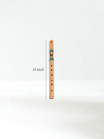 Flute - Bamboo - Medium Turquoise Dimension | mm0202