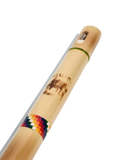 Medium Bamboo Flute - Llama | Mm0203