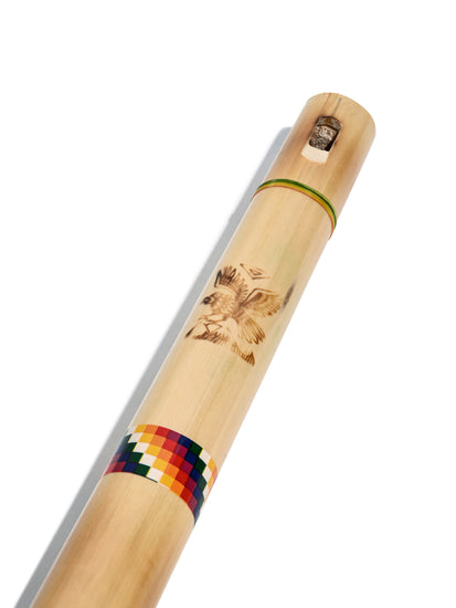 Medium Bamboo Flute - Bird | Mm0204