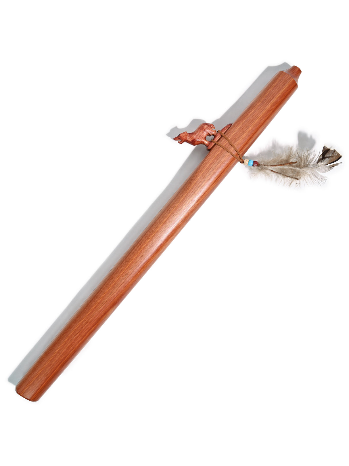 Native American Made Cedar Flute | mm0225-Wolf-E | mm0226-Wolf-F | mm0227-Wolf-G