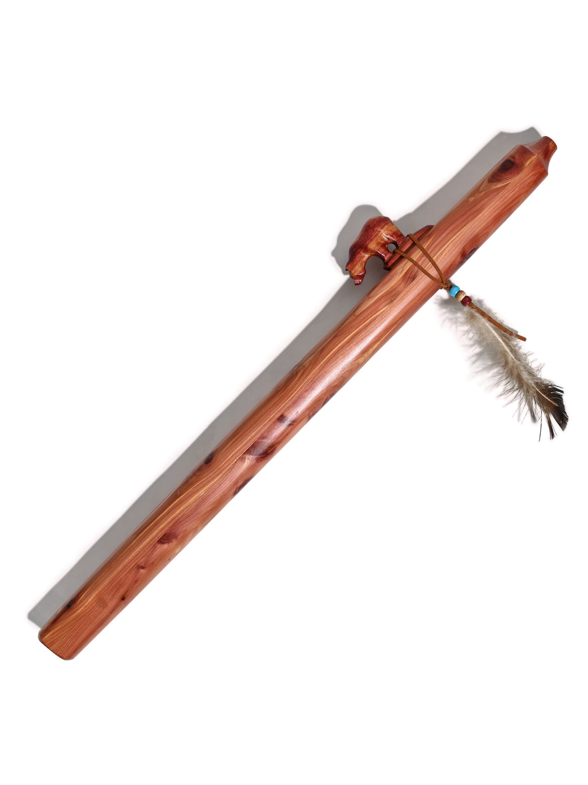 Native American Made Cedar Flute 2 | mm0207-Bear-E | mm0208-Bear-F | mm0209-Bear-G