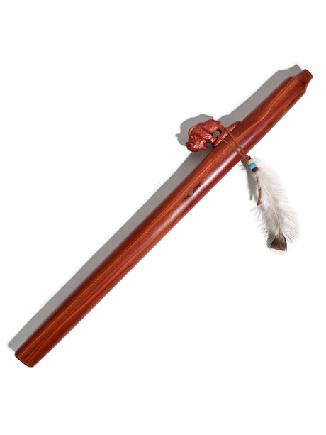 Native American Made Cedar Flute 2 | mm0210-Buffalo-E | mm0211-Buffalo-F | mm0212-Buffalo-G