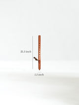 Native American Made Cedar Flute Dimension | mm0207-Bear-E | mm0208-Bear-F | mm0209-Bear-G