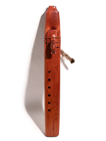 Native American Made Cedar Drone Flute