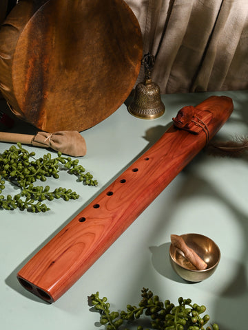 Native American Made Cedar Drone Flute