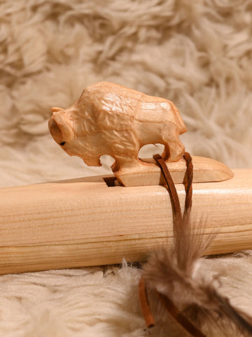Native American Made Pine Flute- A Minor