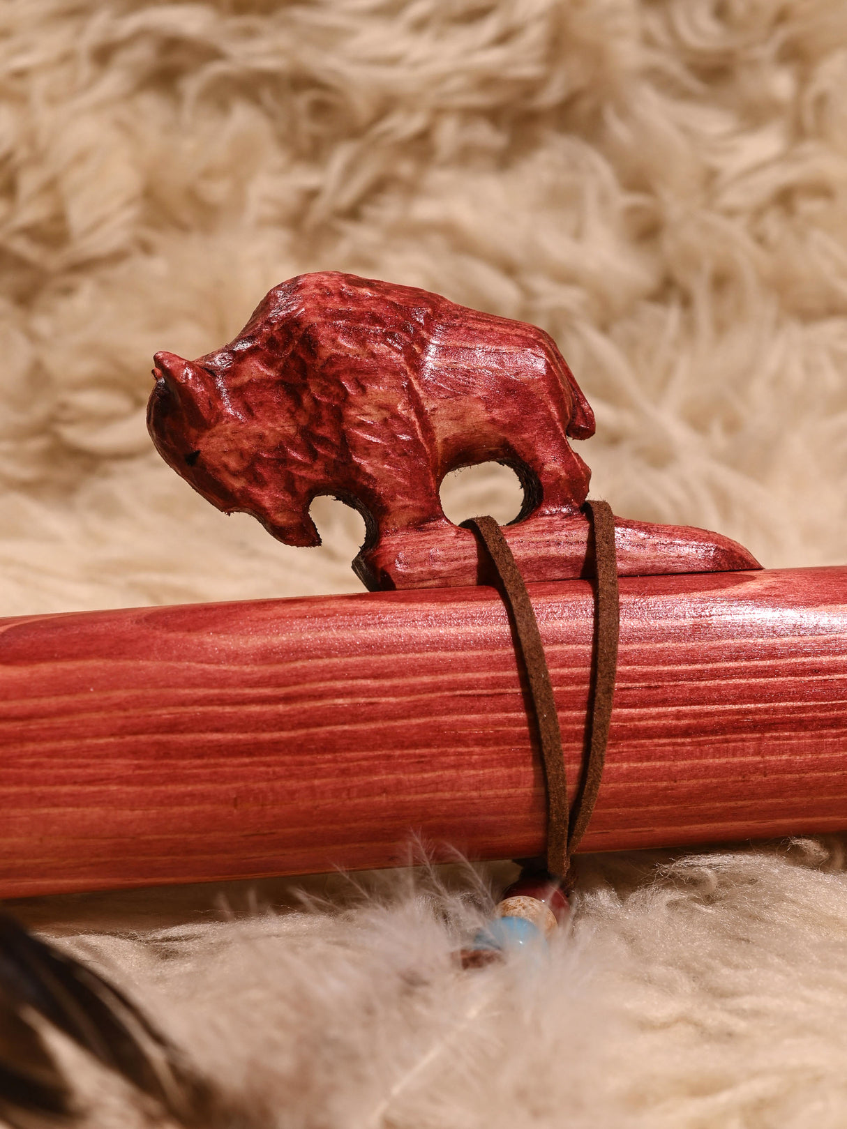 Native American Made Pine Flute- A Minor