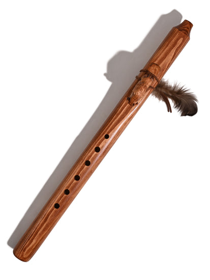 Native American Made Pine Flute- A Minor | mm0230-Buffalo-W