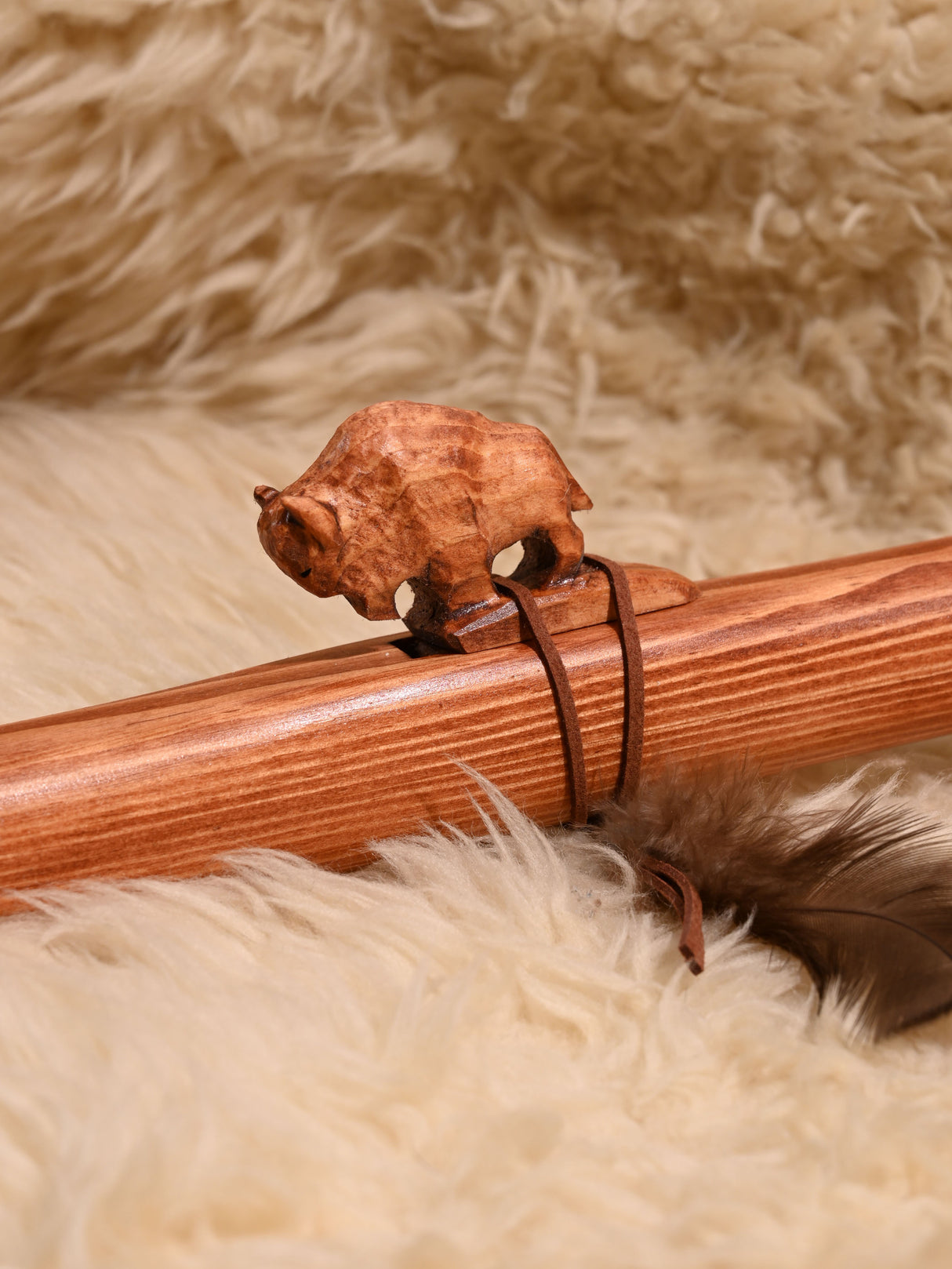 Native American Made Pine Flute- A Minor