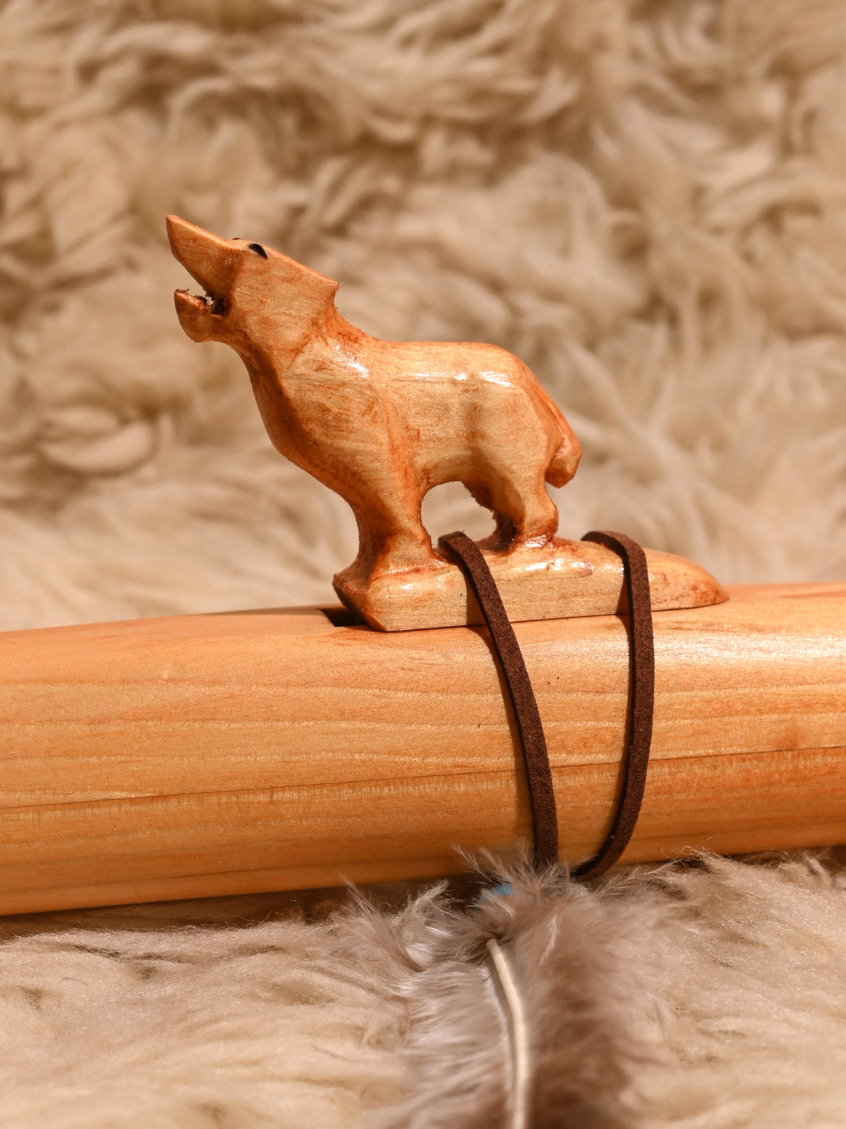 Native American Made Pine Flute- A Minor