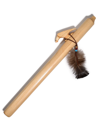 Native American Made Pine Flute- A Minor | mm0234-Eagle-P