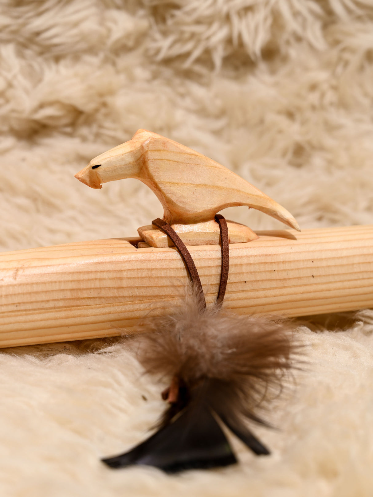 Native American Made Pine Flute- A Minor