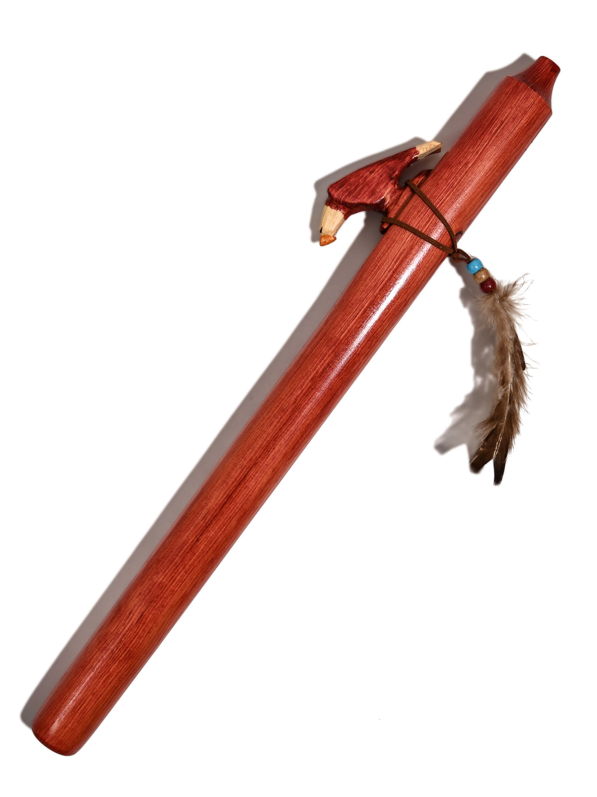 Native American Made Pine Flute- A Minor 2 | mm0235-Eagle-C