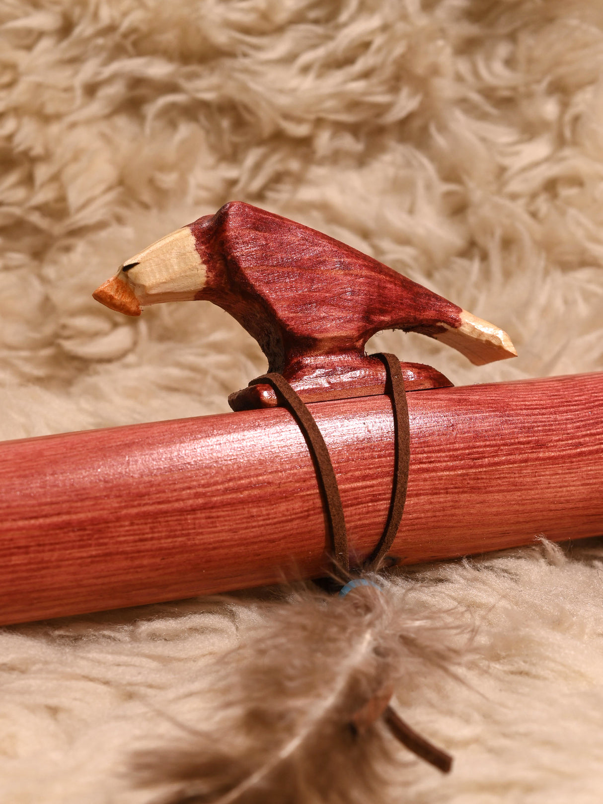 Native American Made Pine Flute- A Minor