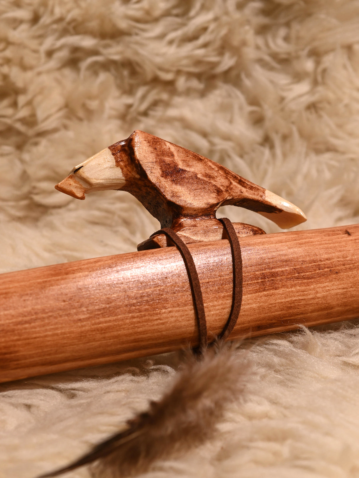Native American Made Pine Flute- A Minor