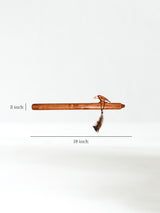 Native American Made Pine Flute- A Minor Dimension | mm0236-Eagle-W