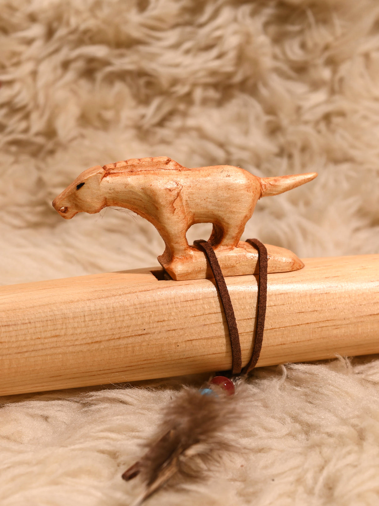 Native American Made Pine Flute- A Minor
