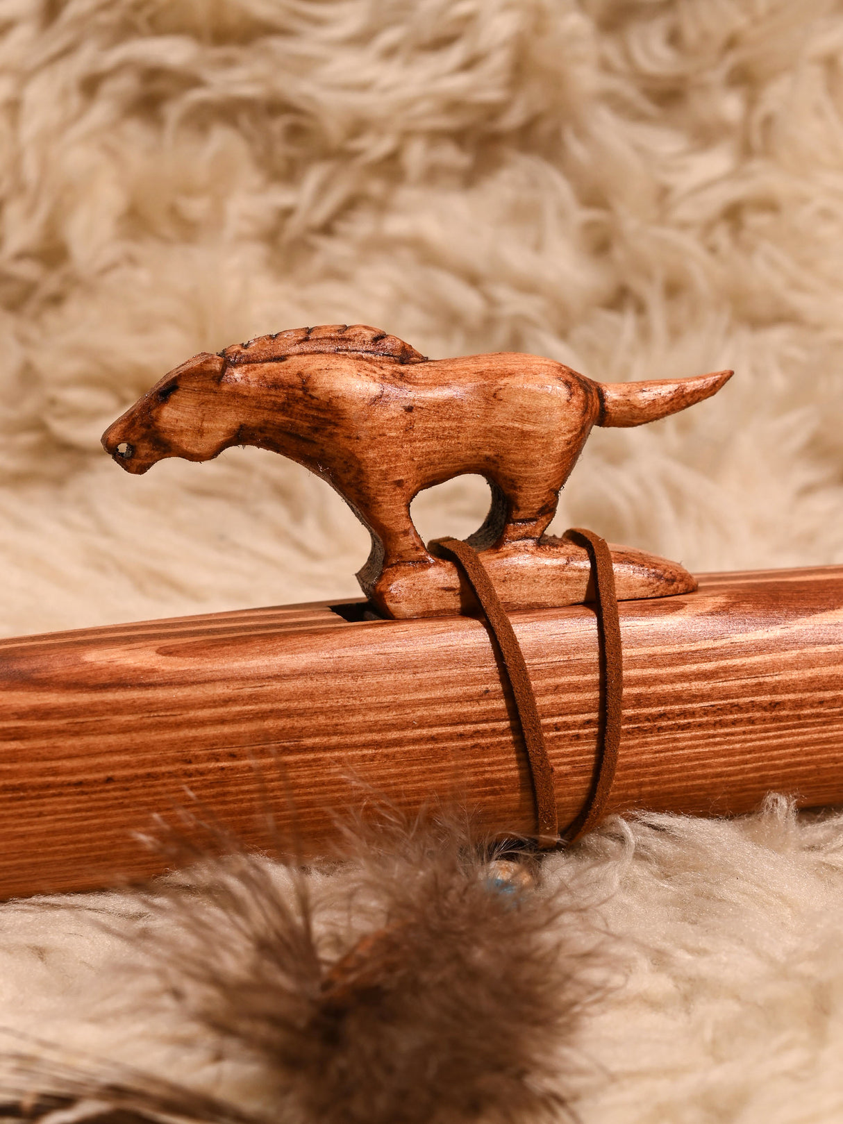 Native American Made Pine Flute- A Minor