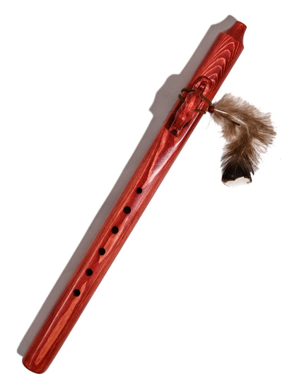 Native American Made Pine Flute- A Minor | mm0241-Mountain-Lion-C
