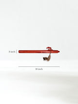 Native American Made Pine Flute- A Minor Dimension | mm0241-Mountain-Lion-C