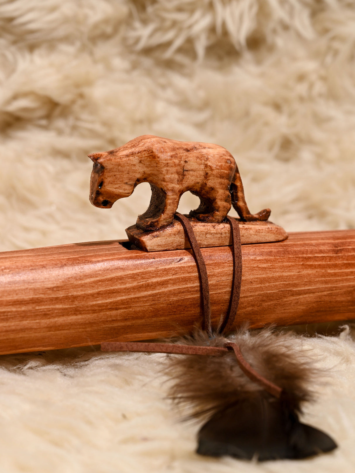 Native American Made Pine Flute- A Minor