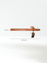 Native American Made Pine Flute- A Minor Dimension | mm0242-Mountain-Lion-W