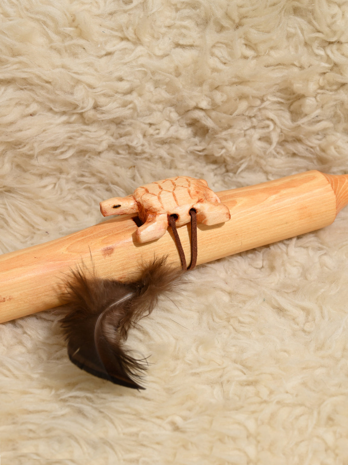 Native American Made Pine Flute- A Minor