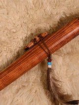Native American Made Pine Flute- A Minor 1 | mm0245-Turtle-W