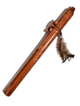 Native American Made Pine Flute- A Minor 2 | mm0245-Turtle-W