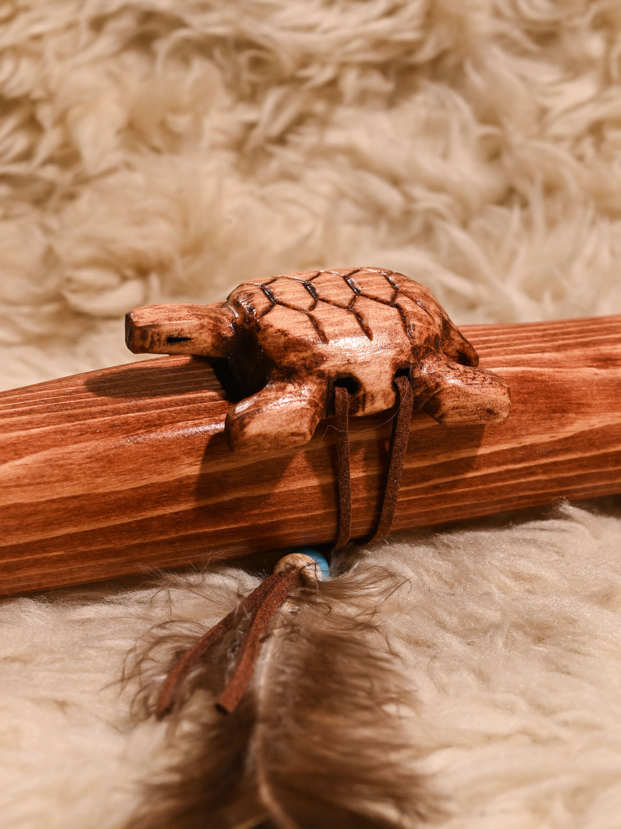 Native American Made Pine Flute- A Minor
