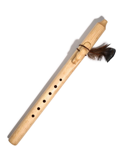 Native American Made Pine Flute- A Minor | mm0246-Bear-P