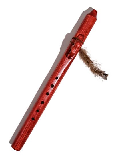 Native American Made Pine Flute- A Minor | mm0247-Bear-C