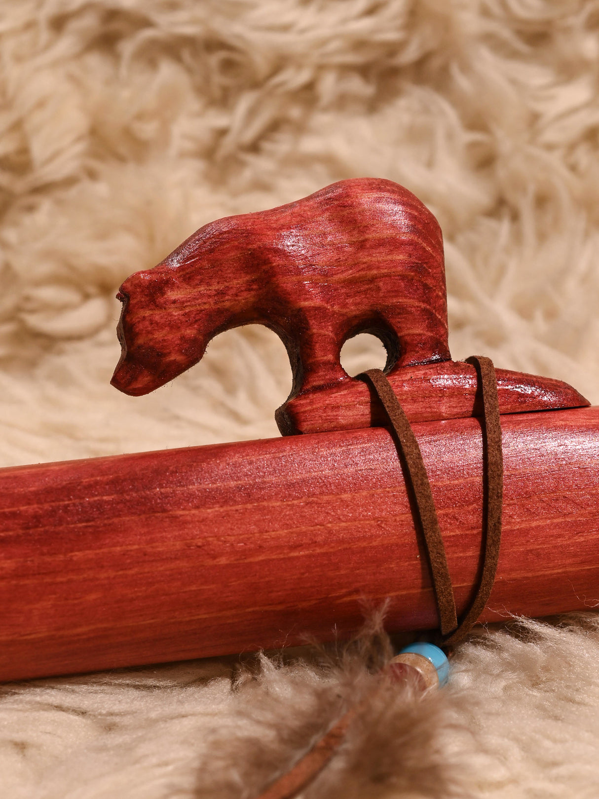 Native American Made Pine Flute- A Minor