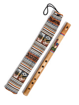 Painted Bamboo Flute | mm0243-Llama