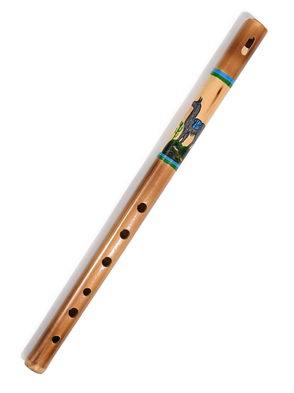 Painted Bamboo Flute