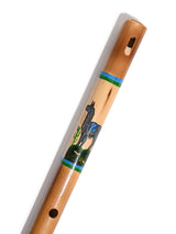 Painted Bamboo Flute 1 | mm0243-Llama