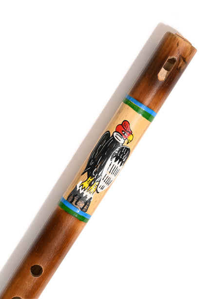 Painted Bamboo Flute | mm0244-Condor