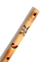 Painted Bamboo Flute | mm0245-Eagle