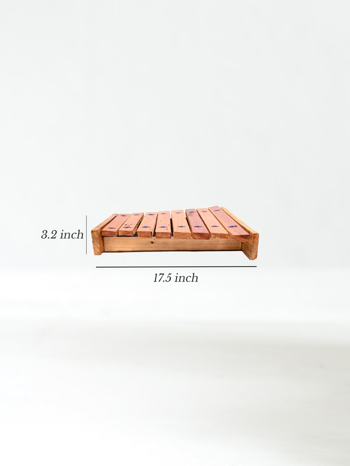 Vaima Arts Trust Eight Note Xylophone Dimension | mmbx3