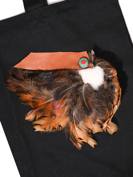 Hand Drum Carrying Bag - Wings in Flight - Black Vireo 1 | mmdc1-Vireo
