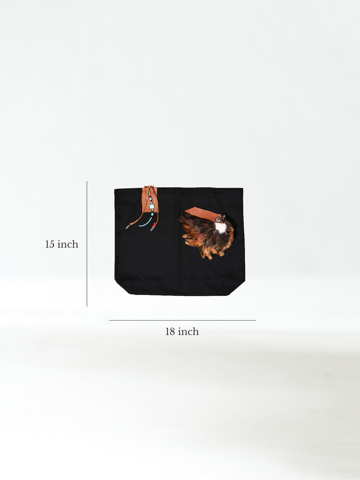Hand Drum Carrying Bag - Wings in Flight - Black Vireo 4 | mmdc1-Vireo