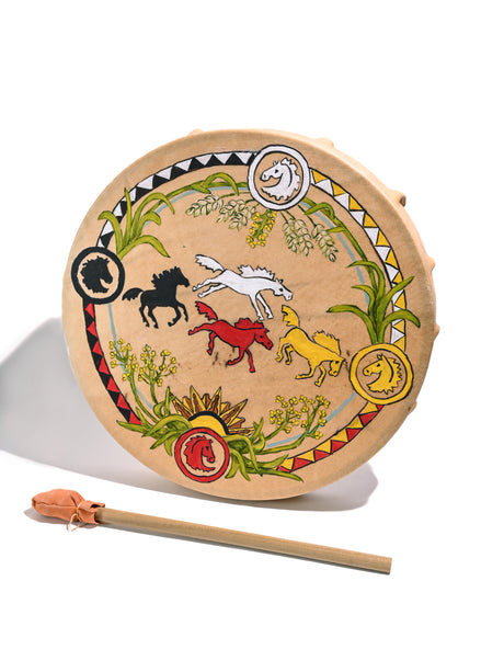 Plant Spirit Horses Drum